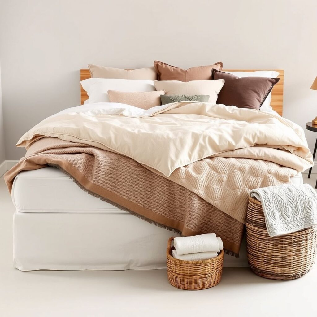 Bed Layering Tips for a Stylish Cozy Bedroom