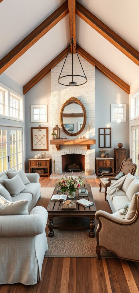 Creating a Timeless Modern Farmhouse Living Room