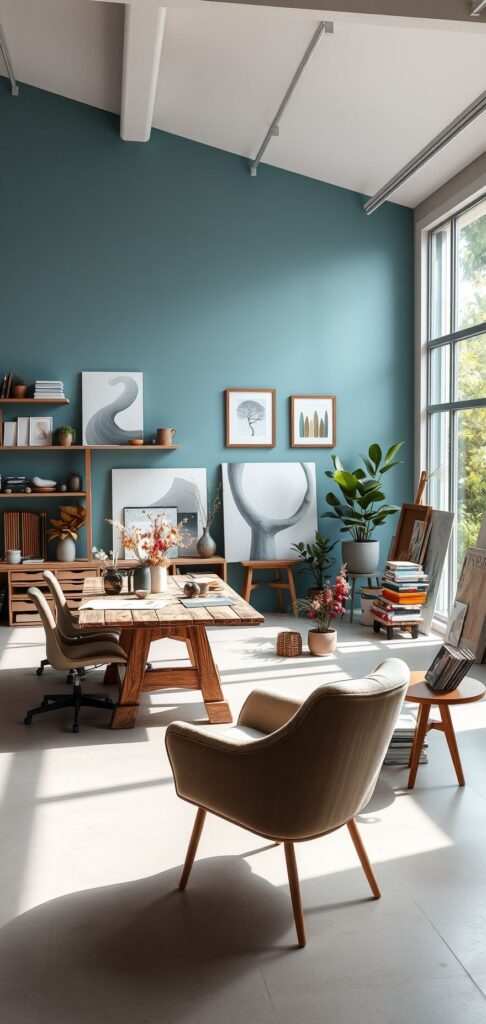 Creative Inspiration for Art Rooms