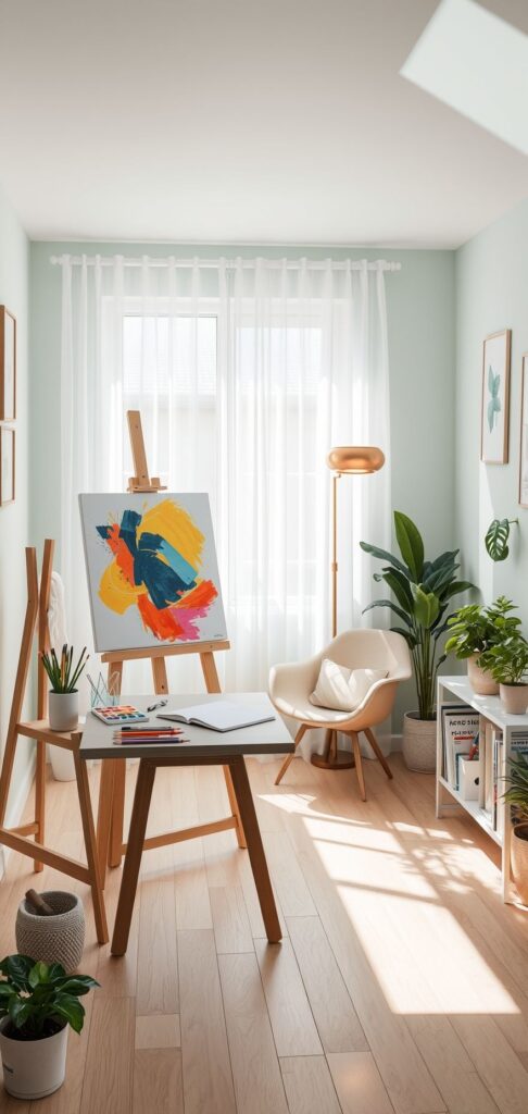 Embrace the Mental Health Benefits of a Dedicated Art Space