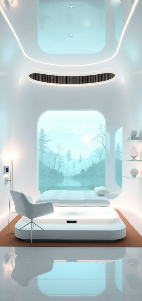 Enhance Your Bedroom with Calming Tech Friendly Elements