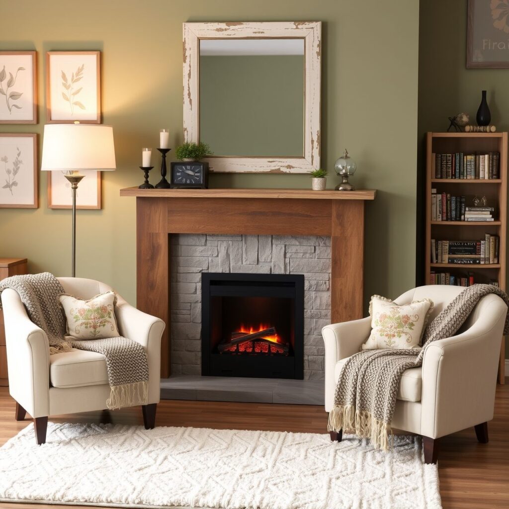 Faux Fireplace Ideas Create a Stylish DIY Fireplace for Any Space