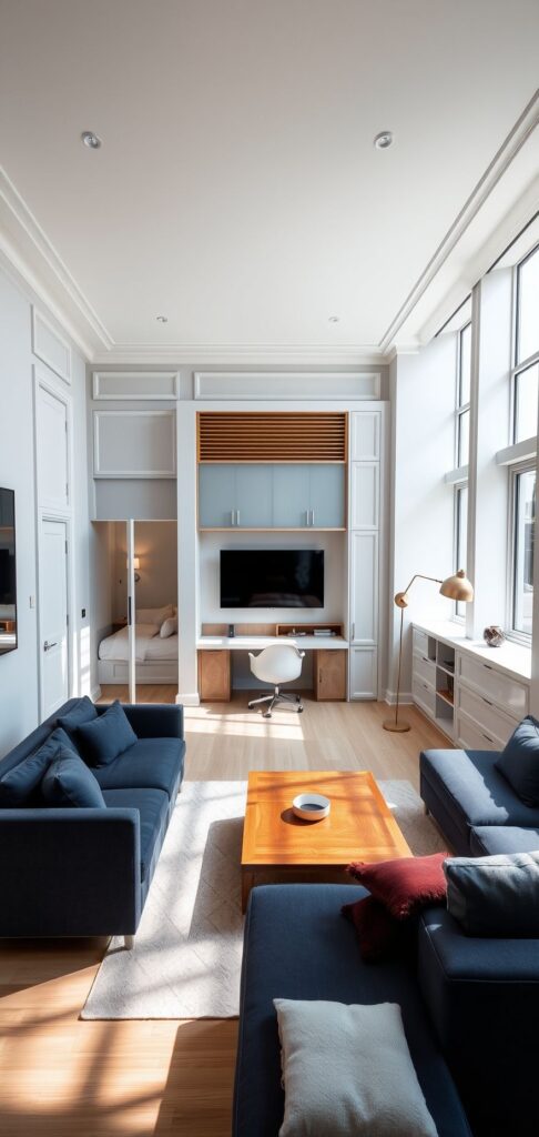 Flexible Living Spaces Design Rooms for Multiple Purposes