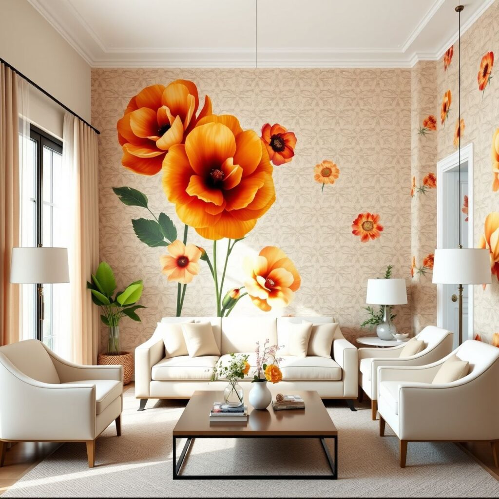Floral Wallpapers Fresh Designs for Beautiful Home Decor