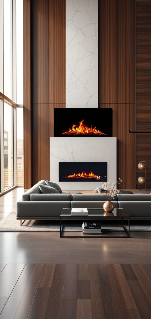 Get Creative with Electric Fireplace Options