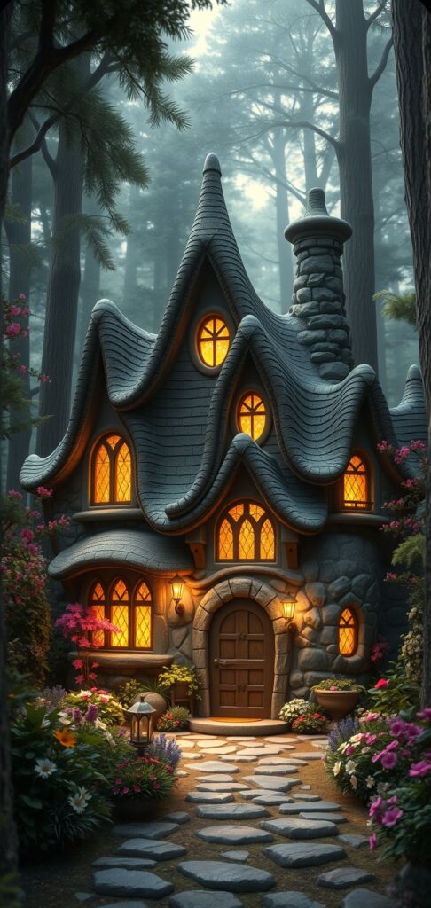 Inspiration from Enchanting Fairytale Cottages