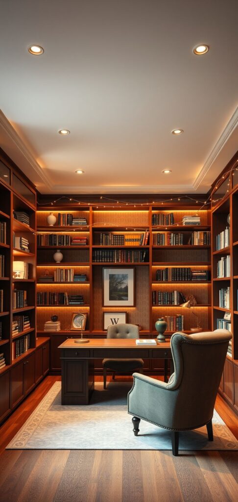 Interior Design Elements for Home Libraries