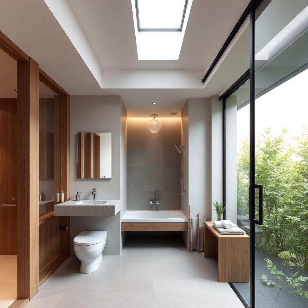 Modern Japanese Bathroom Design Blending Tradition Tech