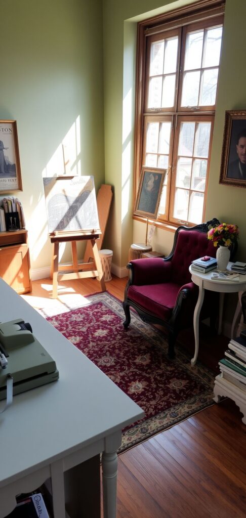 Practical Tips for Achieving a Perfectly Balanced Vintage Art Room