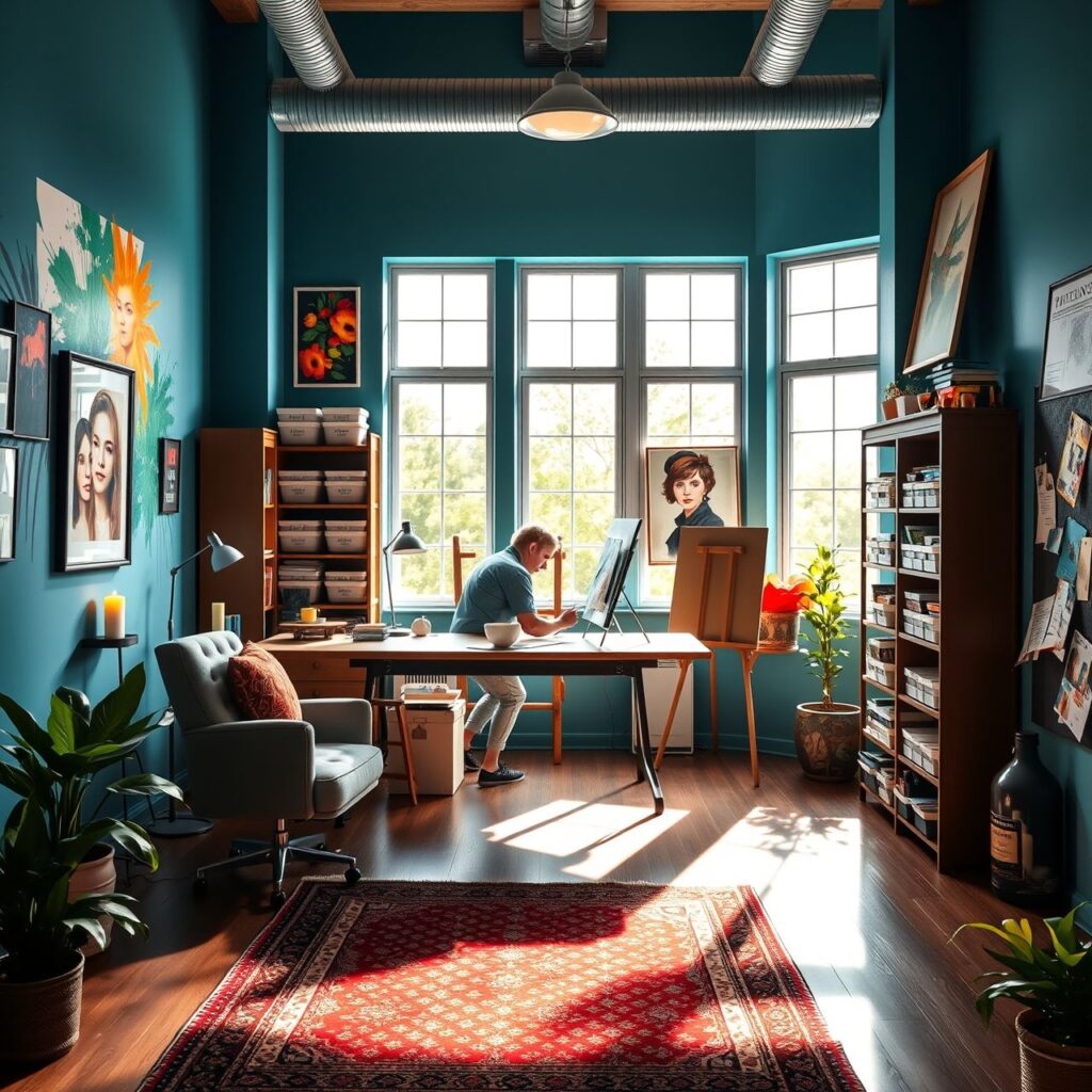 Room Decor for Artists Create an Inspiring Studio with Practical Tips