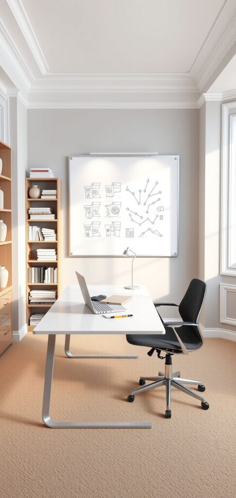 Select a Neutral Color Palette for a Serene and Professional Look