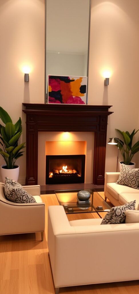 Transform Any Room with a Faux Fireplace