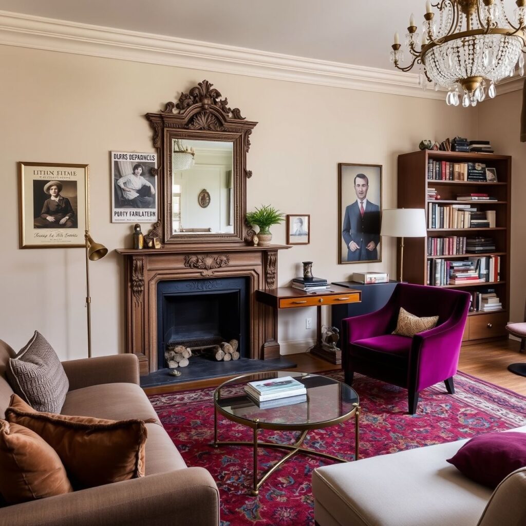 Vintage Art Room Aesthetic Creating Timeless Decor with Old New