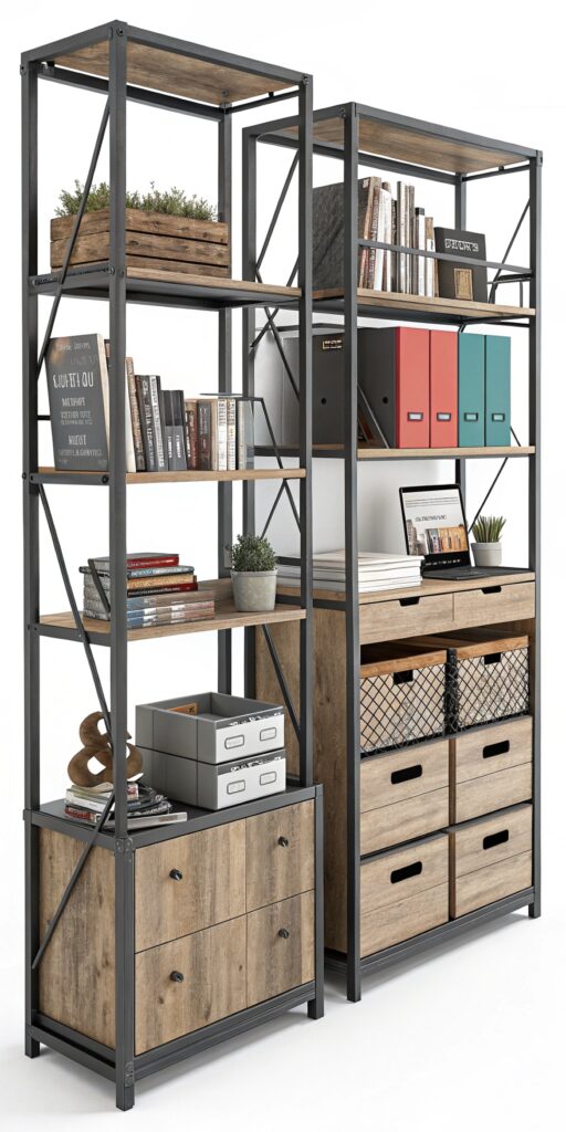 Creative Bookshelf Designs for Maximum Storage